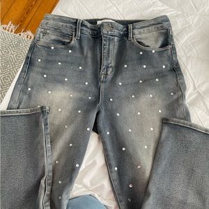 Skinnygirl High Rise Straight Ankle size 10/30